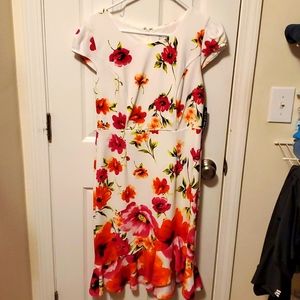 NY&COMPANY floral dress, medium